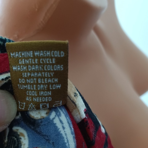 Clearwater Outfitters Mens XXL Christmas Shirt Classic Cars Santa Route 66 Red - Picture 6 of 14